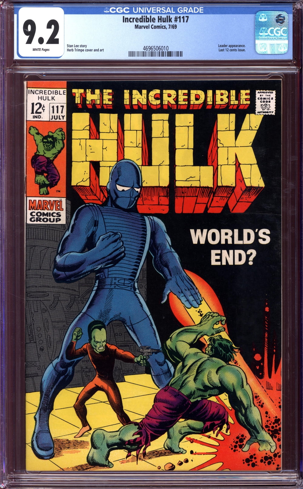 Cover of The Incredible Hulk #117