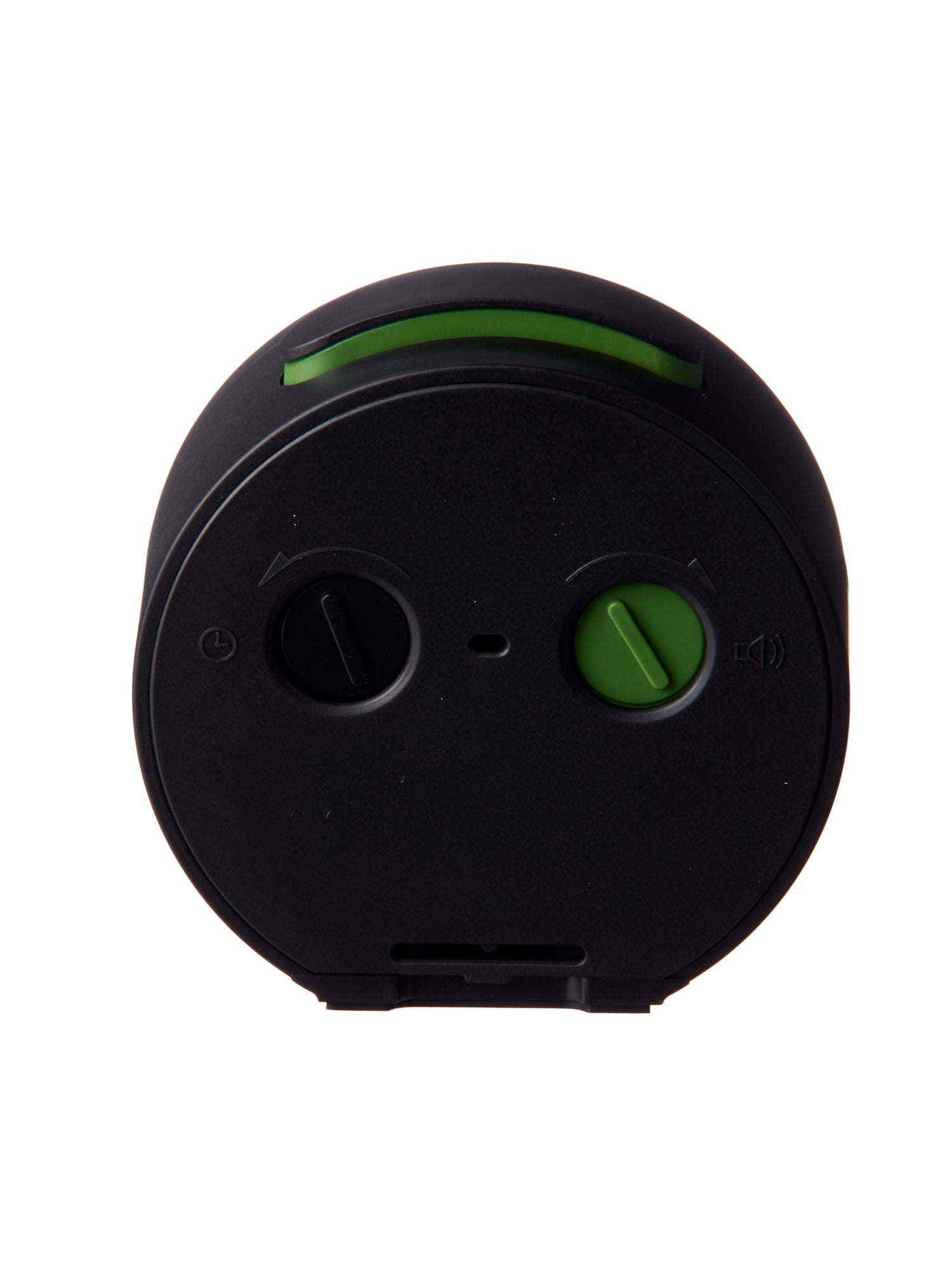 Braun BC12B: Timeless Black Analogue Alarm Clock with Snooze, Light, and Quiet Quartz Movement