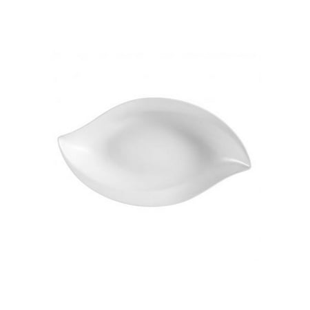 

C.A.C. Collection Wavy Bowl 4 Oz. 8-1/2 W X 4-1/2 L X 1-1/4 H Porcelain Bone White 16 packs