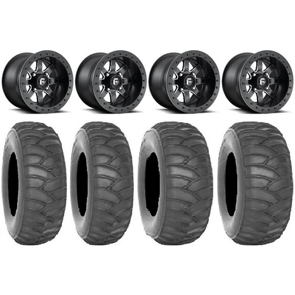 Fuel Maverick Beadlock 15" Wheels 32" SS360/HP Tires Can-Am Maverick X3 / Honda Pioneer 1000 / Talon
