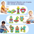 thumbnail image 4 of Montessori Toys for 1 2 3 4 Year Old Boys Girls, Toddlers Preschool Learning Activities, 30Pcs Building Blocks Stacking Educational Toys, STEM Sensory Gifts for Kids, 4 of 8