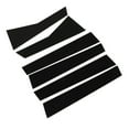 thumbnail image 1 of Pillar Post Trim, Lightweight Durable Easy Installation 6Pcs PC Plastic Door Window Pillar Post Cover  For CRV 2012-2016, 1 of 8