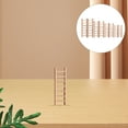 thumbnail image 1 of COOPHYA 8Pcs Miniature Step Ladder Khaki Wood for Micro Landscape Design, 1 of 8