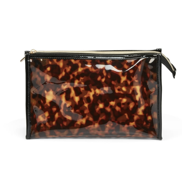 Tortoise shell makeup bag hotsell