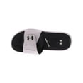 thumbnail image 5 of Under Armour Women's Sandals UA Ignite IX Slides Athletic Flip Flop 3022717, White/Black, 7, 5 of 12