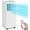 White, variant on Towallmark 8000 BTU Portable Air Conditioner, 3 In 1 AC Unit, Built-In Cool, Dehumidifier & Fan for Room Up to 350 Sq.Ft