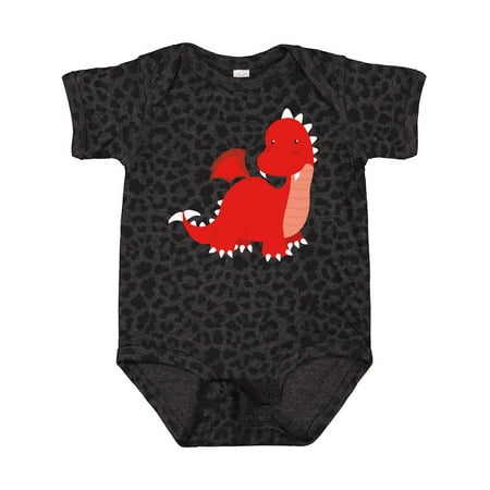 

Inktastic Adorable Red Dragon Gift Baby Boy Bodysuit