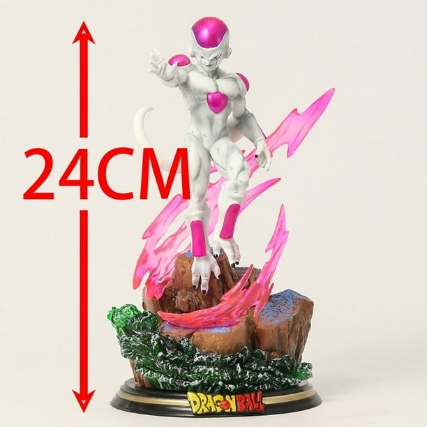 Dragon Ball Frieza MEGE Ver. Figura de acción de dibujos animados excelente modelo de juguete coleccionable estatua decoraciones regalo zhangmengya LED