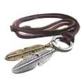 thumbnail image 5 of Colgante Vintage Unisex Cuerda Callana, Plata Y Hojas Doradas, de, 5 of 5