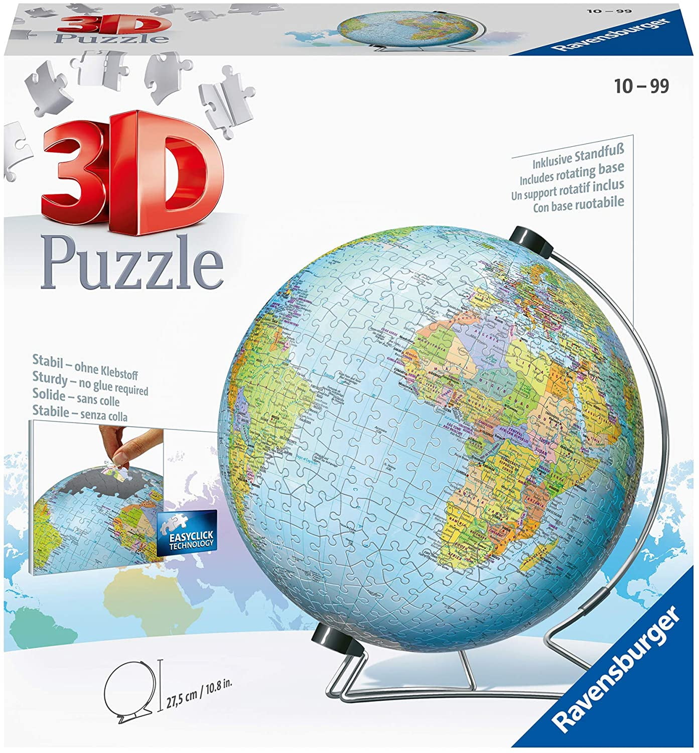 Ravensburger 12436 The Earth 3D Puzzle (540 pc) Walmart Canada