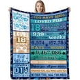 thumbnail image 1 of LHSHID 18 Year Old Boy's Birthday Gift Decorative Blanket 30x40in, 1 of 6