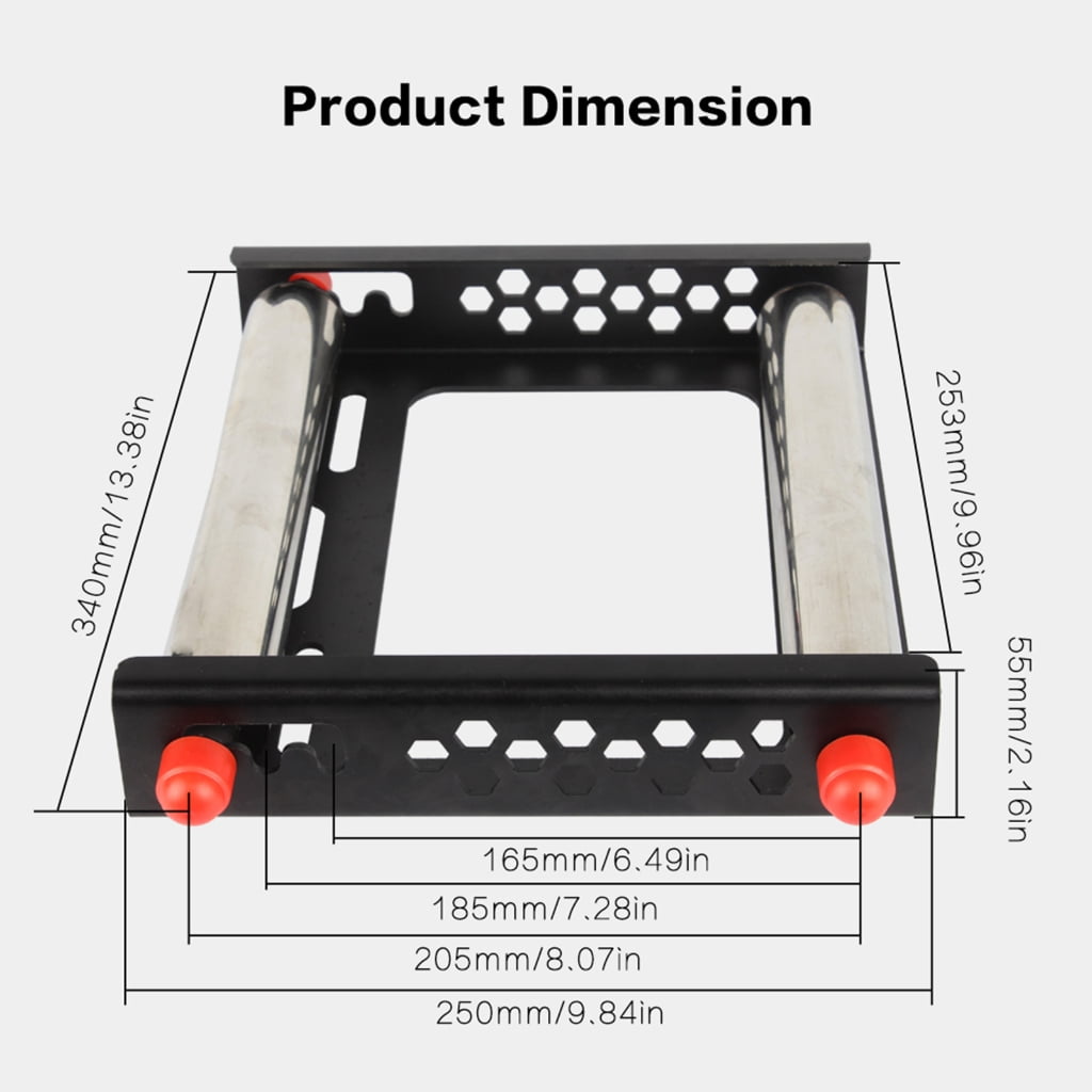 BQBQERT Adjustable Filament Spool Holder For 3D Printer ABS PETG 3D Printing Materials Rack Tray 3D Printer Filament Holder
