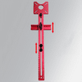 thumbnail image 4 of Symkmb Milling Groove Bracket Base for Trimmer Edge Guide Positioning Circle Cutting Board Tool Router Circle Jig-Inch&cm A Aluminum alloy Red, 4 of 7