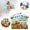 Brown, variant on Stickers,Decal For Toddlers Boys & Girls Cartoon Decal With Stickers Toddler Sticker Decal For Kids Decal For Toilet