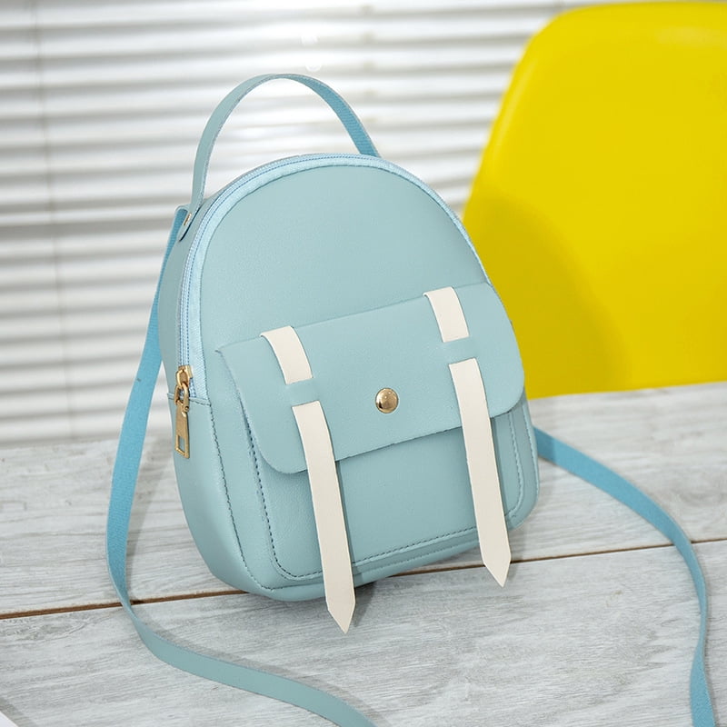 Women Girls Studded Backpacks Mini Travel Rucksack Ladies Handbags School Bag 