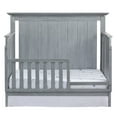 thumbnail image 4 of Oxford Baby Langston 4-in-1 Convertible Crib, Graphite Gray, Wooden Crib, 4 of 15
