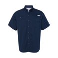 thumbnail image 1 of PFG Tamiami II Short Sleeve Shirt, L, Collegiate Navy, 1 of 10