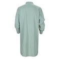 thumbnail image 3 of CONZONE Mens Muslim Kaftan Abaya Long Sleeve Robe For Men Trendy Solid Color Lapel Arab Thobe, 3 of 7