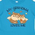 thumbnail image 4 of Inktastic My Grandma Loves Me with Cute Squirrels in Autumn Boys or Girls Toddler T-Shirt, 4 of 5