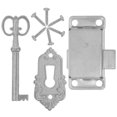 thumbnail image 4 of Shisuyan Cabinet Lock Zinc Alloy 1 Set 2.1x1.4x0.3In, 4 of 8