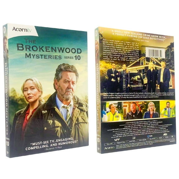 The Brokenwood Mysteries Season 10 (3DVD) New & Sealed