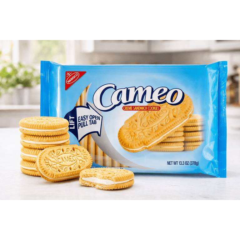 Nabisco Cameo Vanilla Cream Sandwich Cookies - Grocery Item