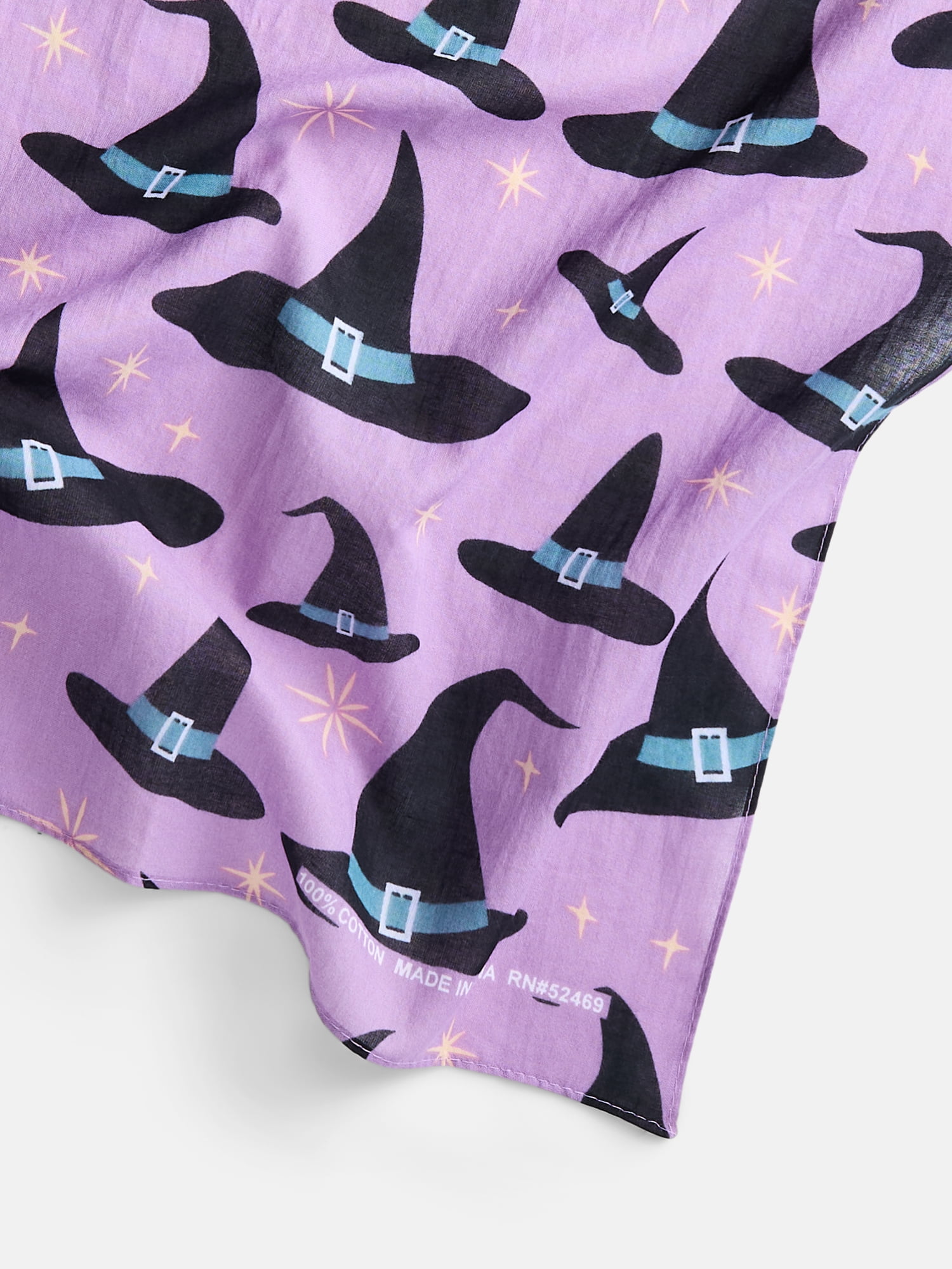 Way To Celebrate Halloween Women's Witch Hat Bandana, One Size, Purple