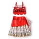 thumbnail image 5 of Disney Moana-vestido de princesa Vaiana para niños, disfraz de fiesta de cumpleaños con corona, collar, conjuntos de pollitos de cerdo, 5 of 5