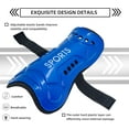 thumbnail image 3 of Soccer Shin Guards and Socks shin guard for Toddler Youth, Lightweight Soccer Shin Pads Protective Defender Gear for Sports Game-Blue,L, 3 of 13
