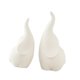 thumbnail image 2 of 2 figuras de elefante de cerámica para decoración de escritorio, ideal como regalo para TV. blanco, 2 of 9