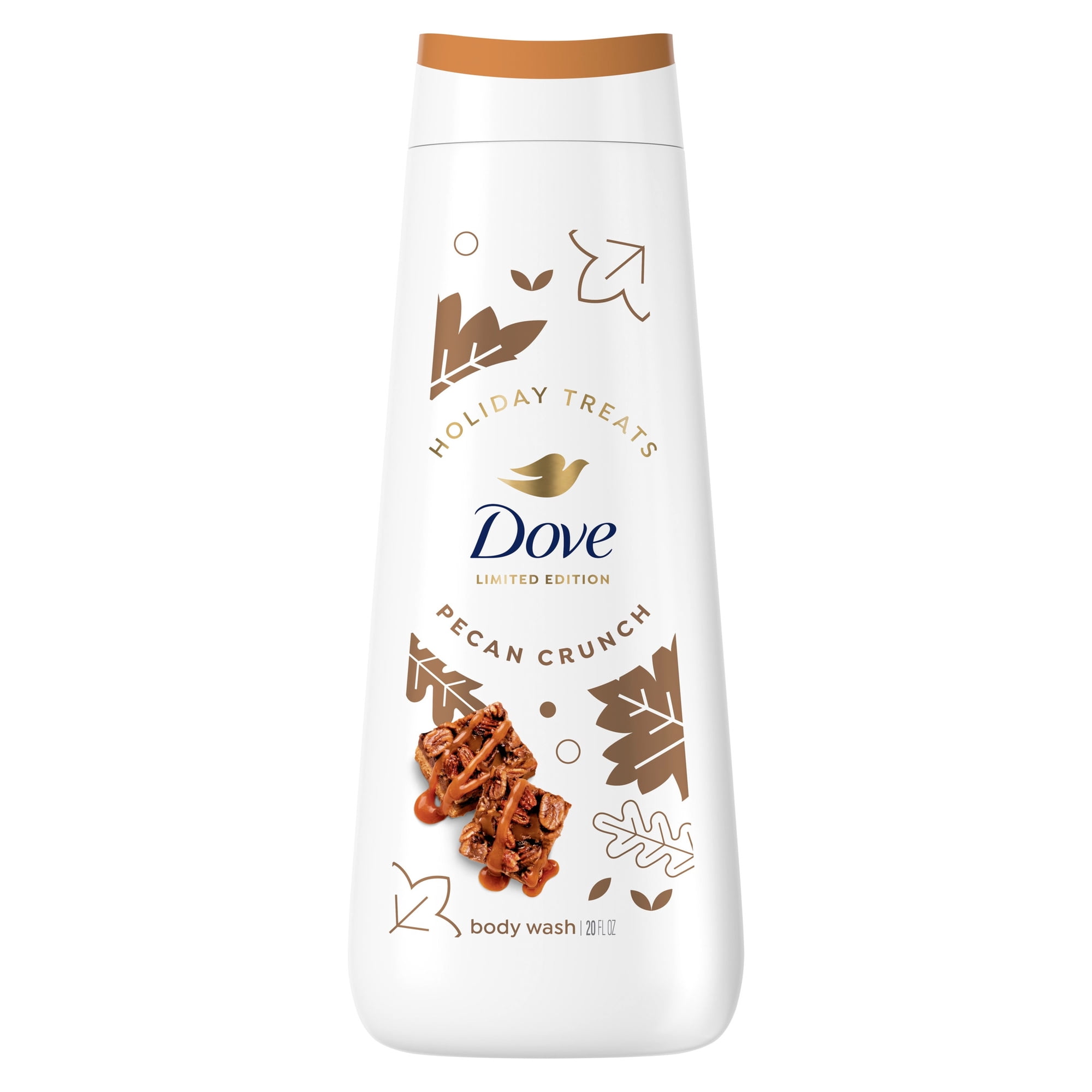 Dove Limited Edition Holiday Treats Body Wash For Deep Nourishment Pecan Buttercrunch ,20 fl oz