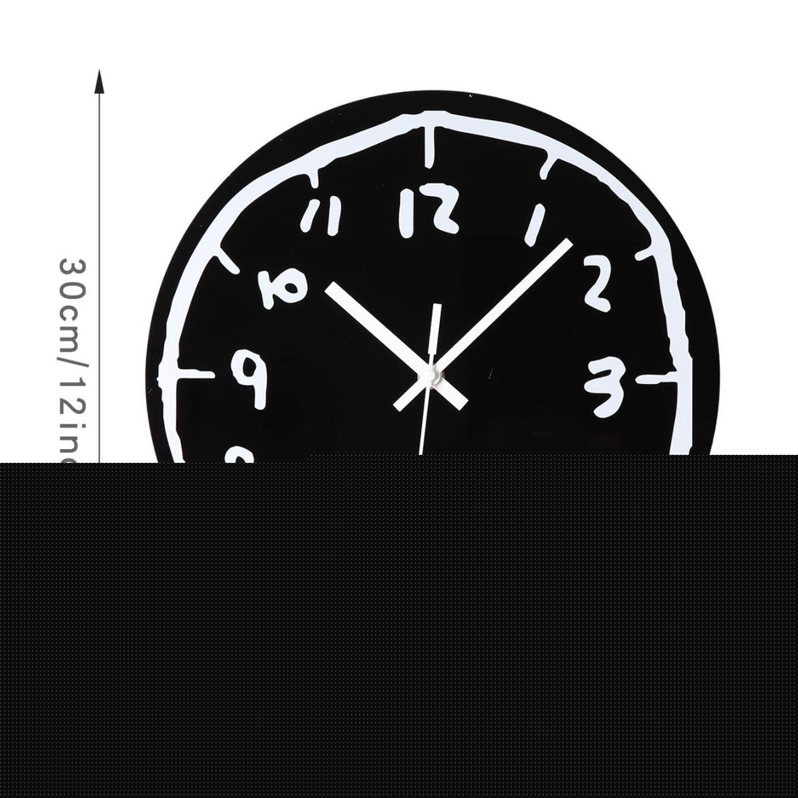 thumbnail image 3 of Reloj de pared,Reloj de pared silencioso y decorativo que no hace tictac,Reloj moderno de 12 pulgadas para pared de casa o oficina,sencillo.,Escultura de hojas,Estatua de hoja de metal, 3 of 8