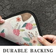 thumbnail image 6 of Chihuahua and Flower Florals Door Rugs,Washable Non Slip Door Mats Indoor,Decorative Door Mats,Entry Mat Indoor for Entrance,Bedroom,Kitchen,Bathroom,30"x17", 6 of 6