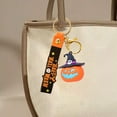 thumbnail image 5 of Honeeladyy Halloween Glow in The Dark Pumpkin Keychain Luminous Pendant For Backpack Purse Keys Spooky Accessory Party Favor Gift Decor, 5 of 6