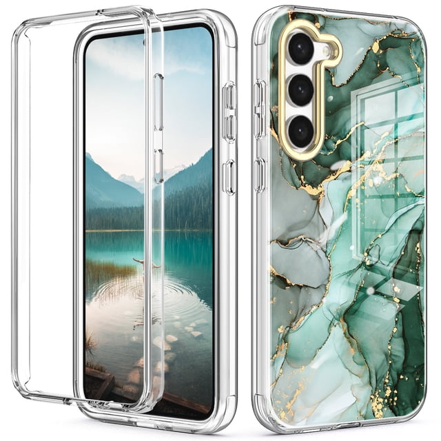 Luxury Case for Samsung Galaxy S23 Plus/S23+ IMD Pattern Slim Thin Full Body Protection Durable Shockproof Soft Case Support Wireless Charging,Butterfly