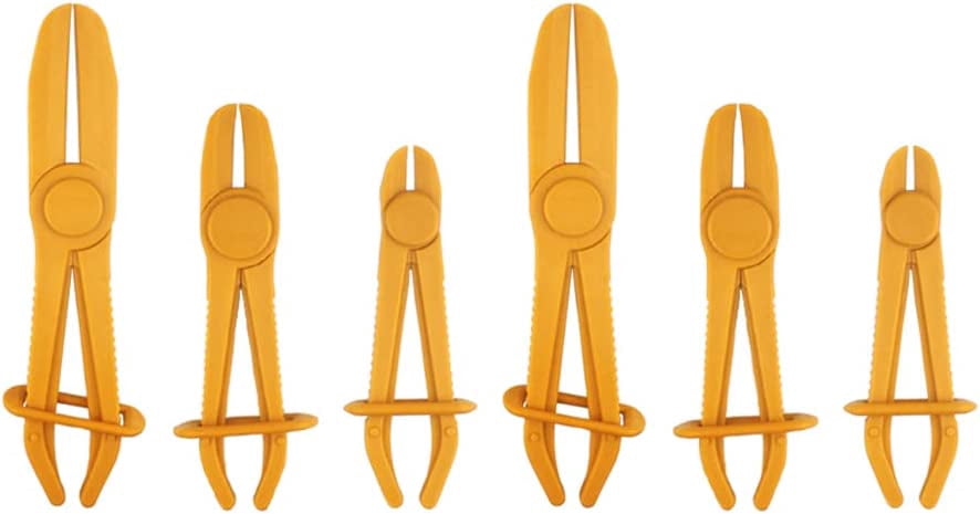 Electrical Disconnect Pliers For Cars, Electrical Connector Pliers For Cars, Automotive Hose Tools Push Tab Style Plugs Fuel Line Petrol Clip Pipe 2 Straight - View #4