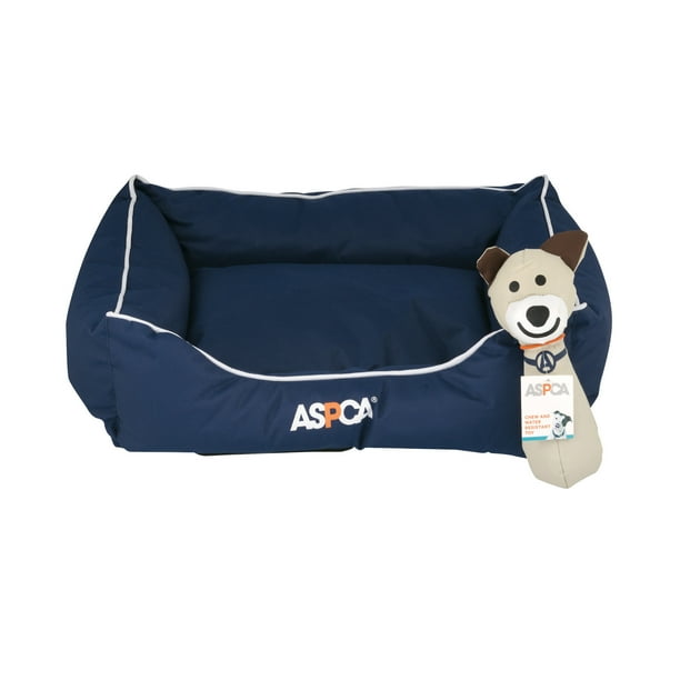 Aspca Chew And Water Resistant Pet Bed Blue 2 Pc 2 0 Piece S Walmart Com