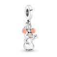 thumbnail image 1 of Disney dibujos animados 925 plata esterlina Winnie The Pooh Stitch encanto colgante Fit Pandora pulsera Original mujer joyería regalo Dengxun unisex, 1 of 2
