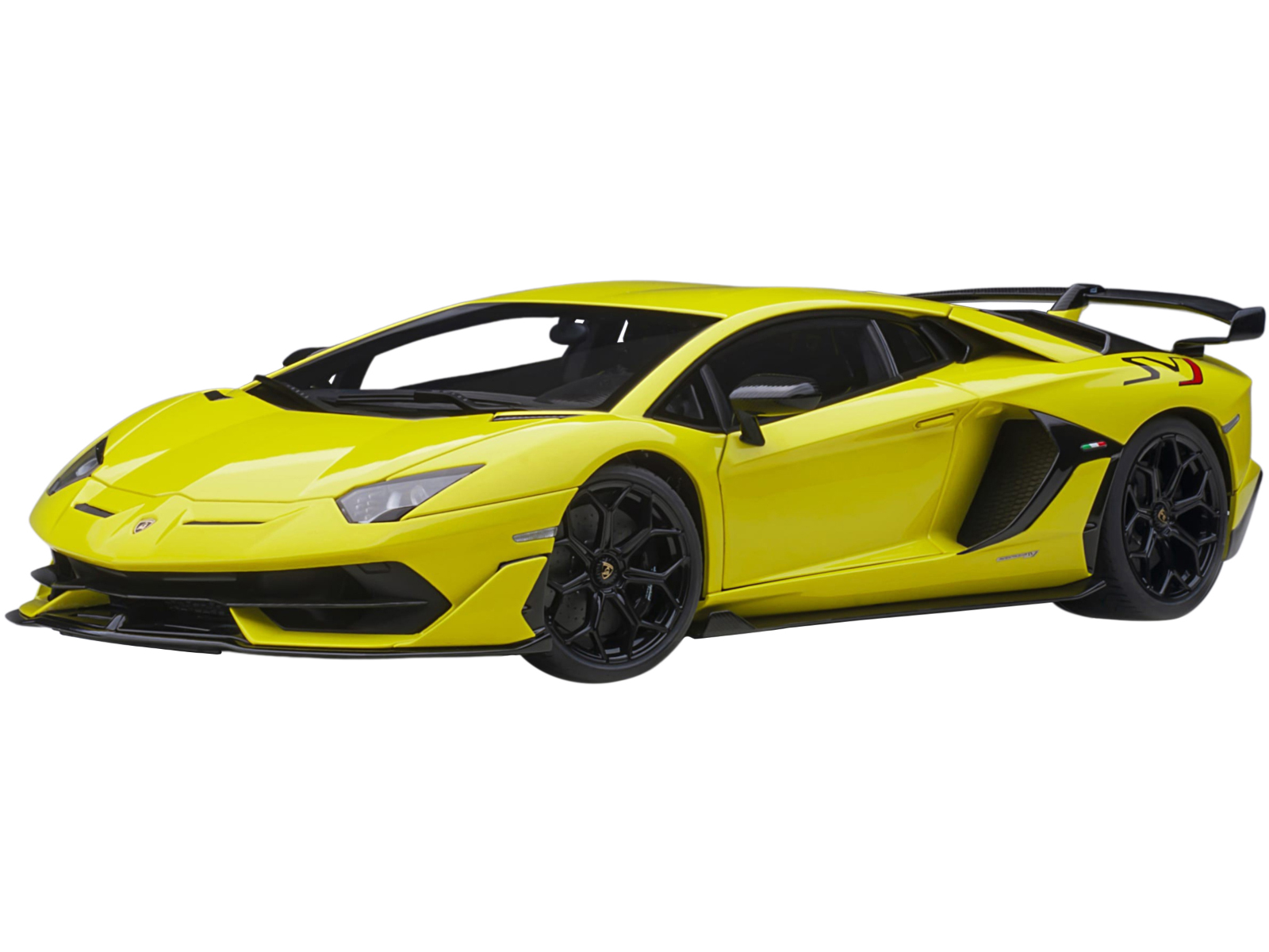 Lamborghini Aventador Svj Giallo Tenerife Pearl Yellow 1 18 Model Car By Autoart Walmart Com