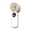 White, variant on THOPBPRK Portable Handheld Personal Fan with Extended Time for Travel Commuting Outdoor Events and Home Use Lightweight Handheld Device, 1Pcs Black