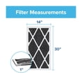 thumbnail image 3 of Filtrete 14x30x1 Air Filter, MPR 1200 MERV 11, Allergen Plus Odor Reduction, 1 Filter, 3 of 10