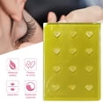 thumbnail image 4 of Soporte para paletas con pegamento de vidrio, herramienta cosmética para niñas, fácil de limpiar, bandeja reutilizable, extensión de herramientas de m Amarillo, 4 of 7