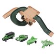 thumbnail image 4 of Vehicle Track Playset Toy, Easy Assemble Double Ramp Building Track Car Playset Sturdy  For Home Use For Kids, 4 of 8