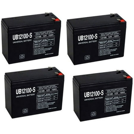 

12V 10AH Replacement for Kaishan K309G Electric Bike Battery - 4 Pack
