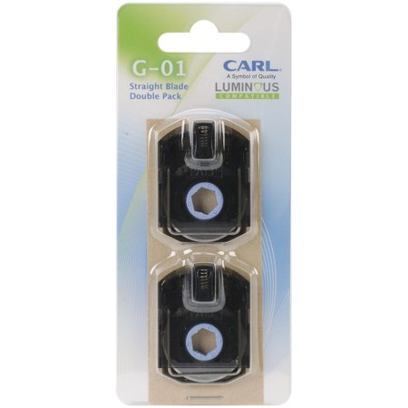 Rotary Trimmer Blade - Carl Professional Rotary Trimmer Replacement Blade, Straight, for RT-200N and RT-215N