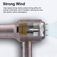 thumbnail image 3 of Secador de pelo eléctrico 1800W Soplador de pelo para el hogar Viento frío y caliente TFixol  Gris y enchufe de EE. UU., 3 of 7