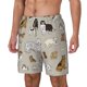 thumbnail image 1 of Fotbe Dog Animal Traje de Baño para Hombre – Shorts de Natación de Secado Rápido con Forro y Bolsillos-Small, 1 of 6