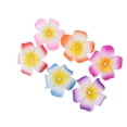 thumbnail image 2 of 20 pinzas para el pelo de flor de Plumeria hawaiana con pasadores de perlas para fiesta en la playa, evento de boda (colores mezclados, 2 piezas para cada color), 2 of 5