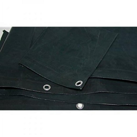 Harpster Tarps 10  Ft. x 18  Ft. Forest Green Medium Duty 4.5 oz. Poly Tarp  10 Mil