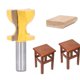 thumbnail image 5 of Fresa Para Molduras De Taburetes, Brocas Para Bordes De Alféizar De Ventana, Tamaños Estándar Para Madera Contrachapada De Tableros De Partículas MDF, 5 of 7